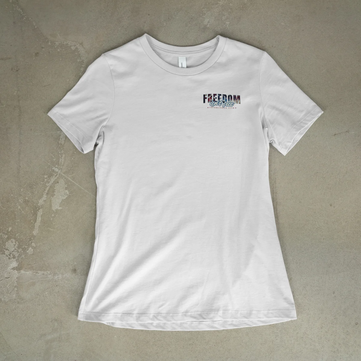 Hat Designs – Freedom Isnt Free White Front