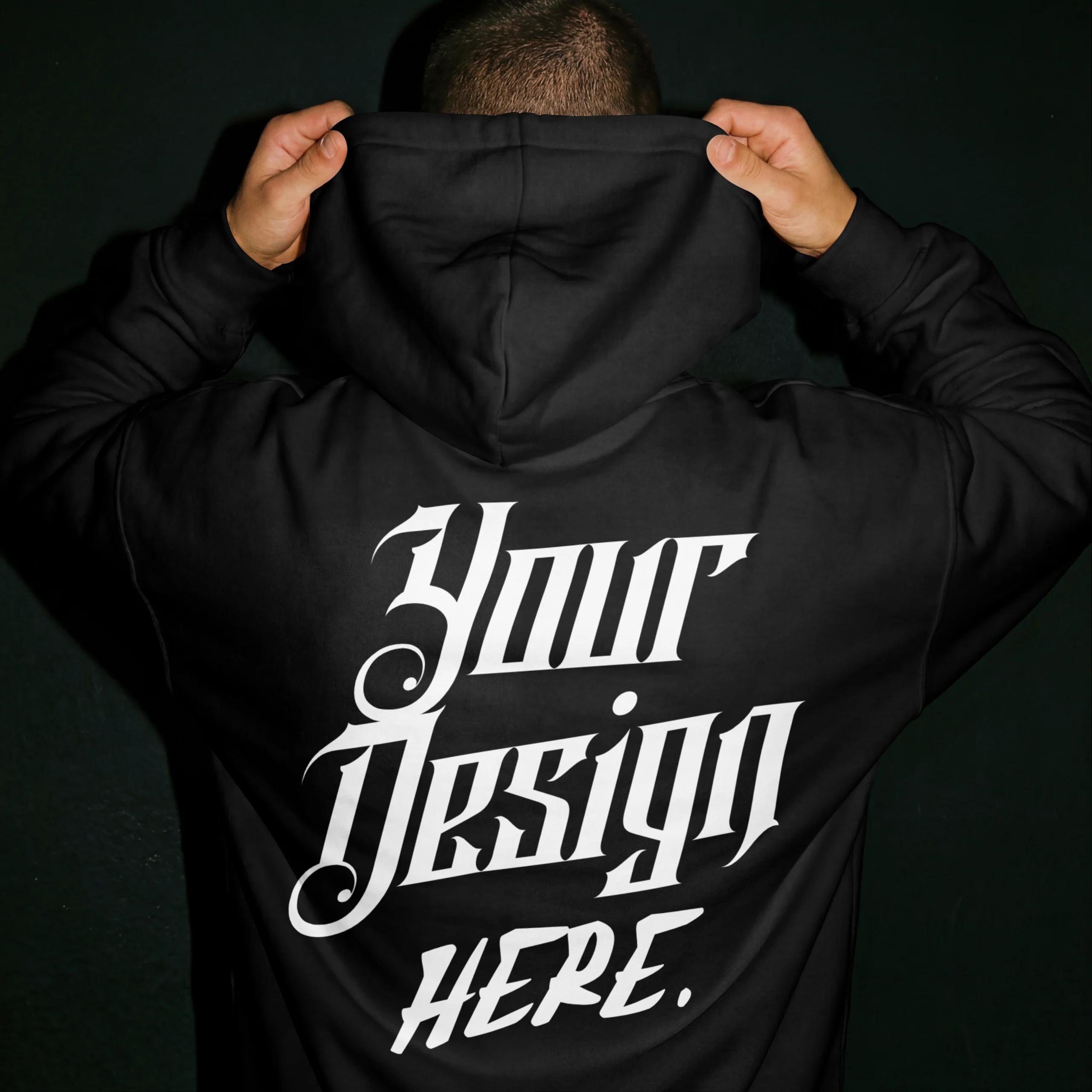 Live by Loyalty – Your Design Here Hoodie Mockup