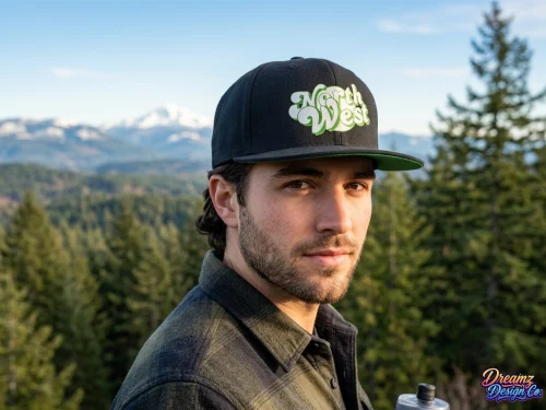 northwest fresh snapback hat YP Classics 6089M black cap