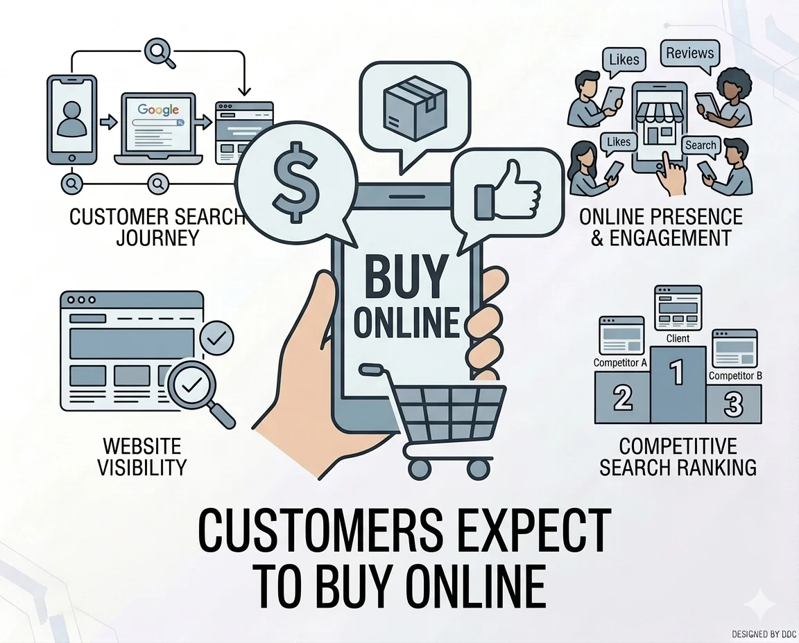 Buy Online - Customer Digital Engagement & Search Journey